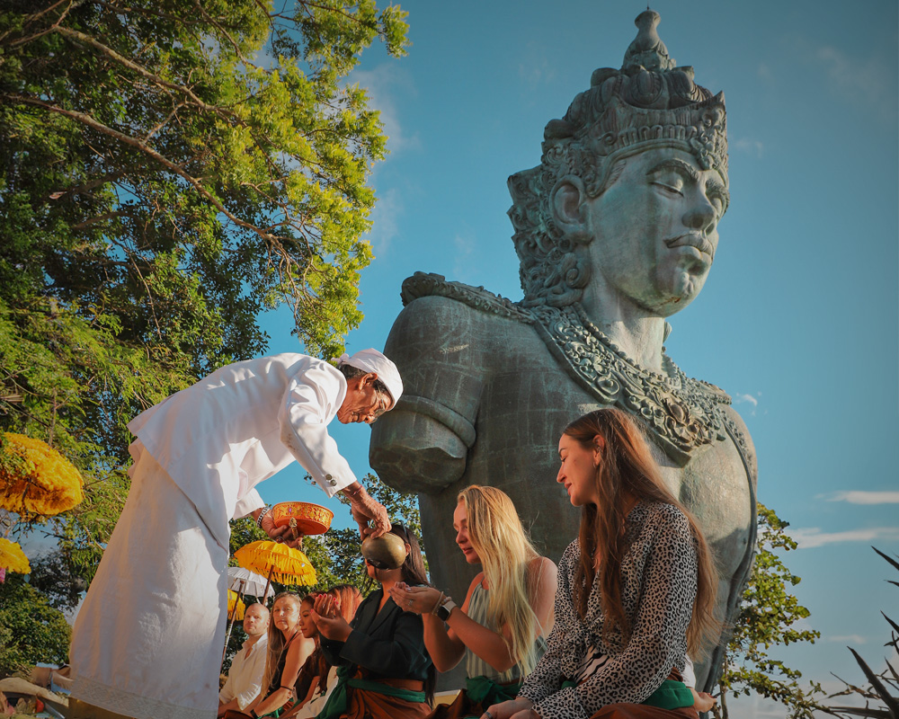 Sumber mata air abadi di Parahyangan Somaka Giri, GWK Cultural Park