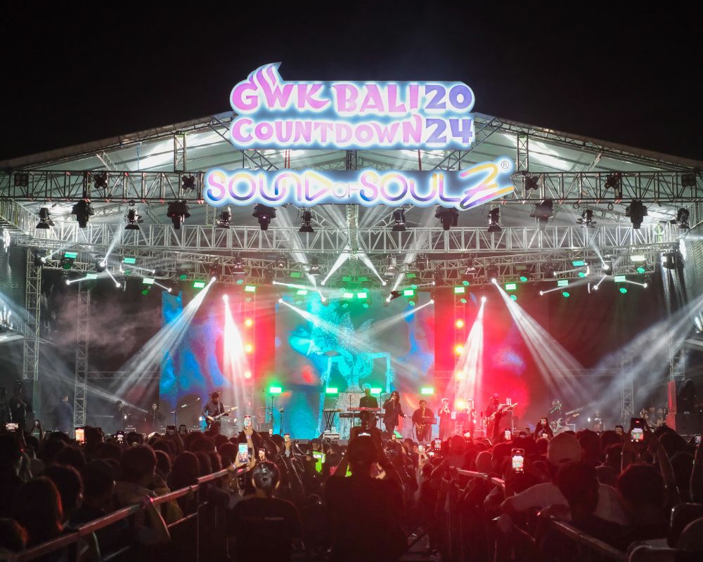 Penampilan Dewa 19 di Bali Countdown 2024 (2)