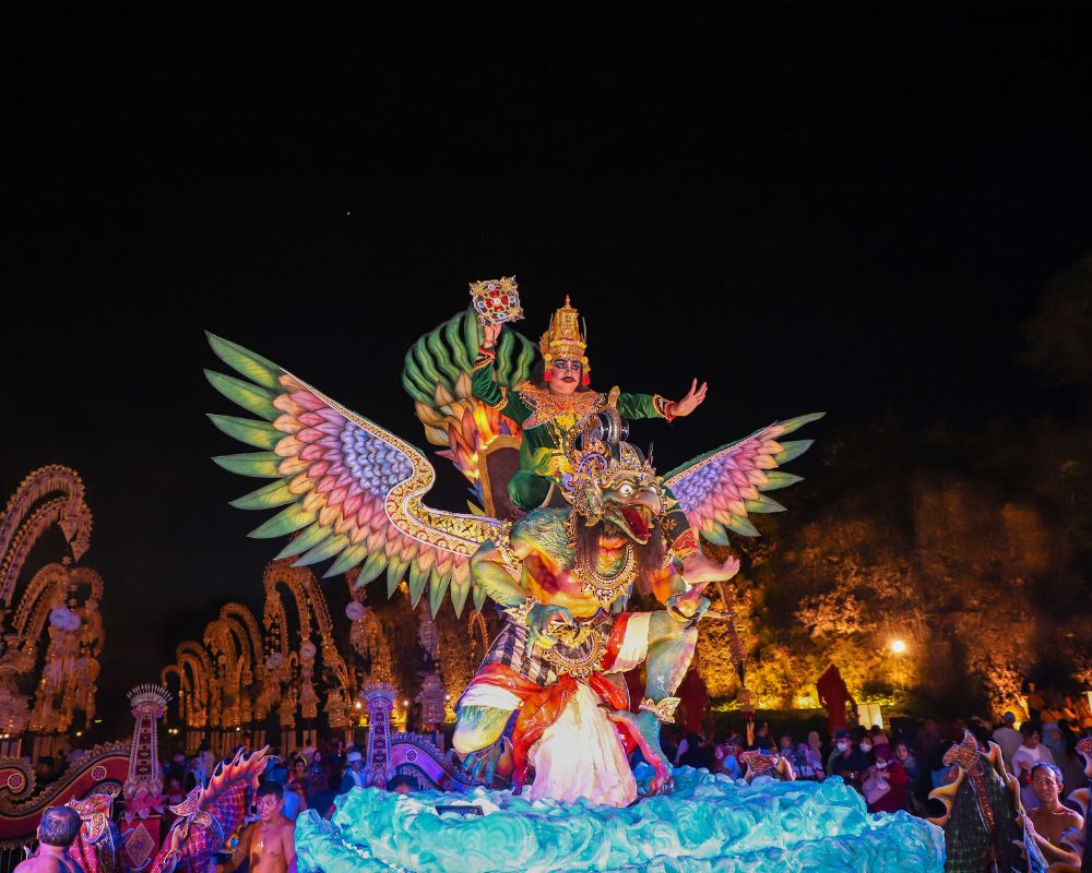 Tari Kecak Garuda Wisnu Kencana di Garuda Wisnu Kencana Cultural Park