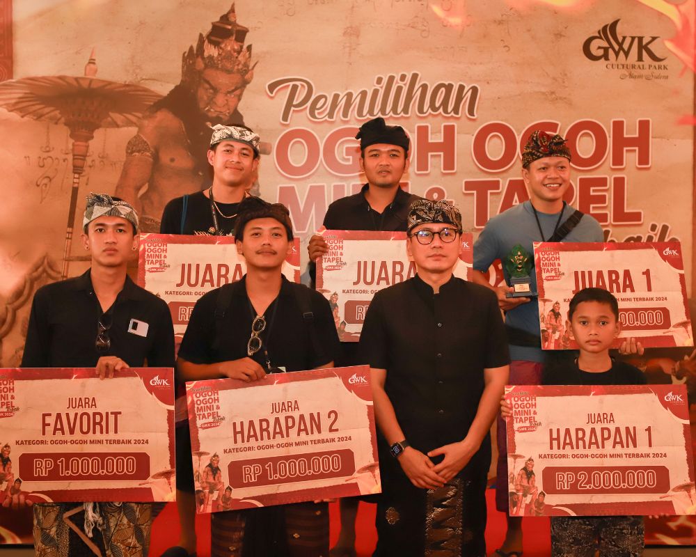 Pemenang Lomba Ogoh-ogoh Mini dan Tapel