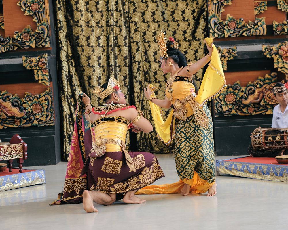 Oleg Tamulilingan dance performace in Amphitheater at GWK Cultural Park
