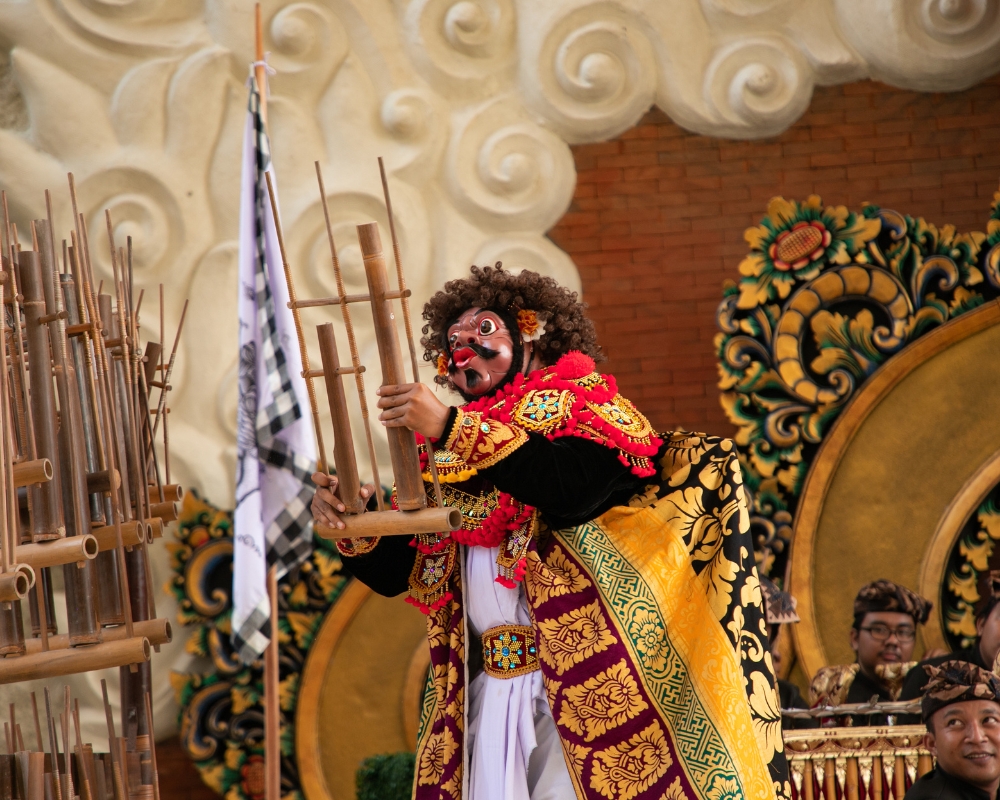 Topeng Monyer dance at GWK Cultural Park