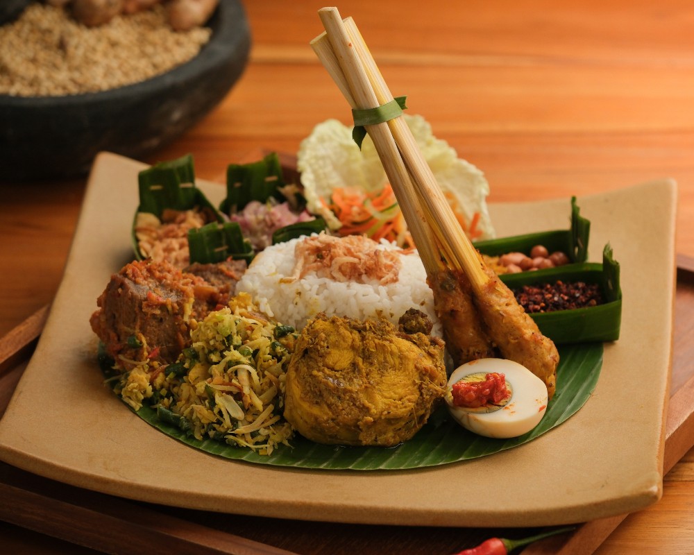 Nasi Bukit Jendela Bali di Jendela Bali Restaurant