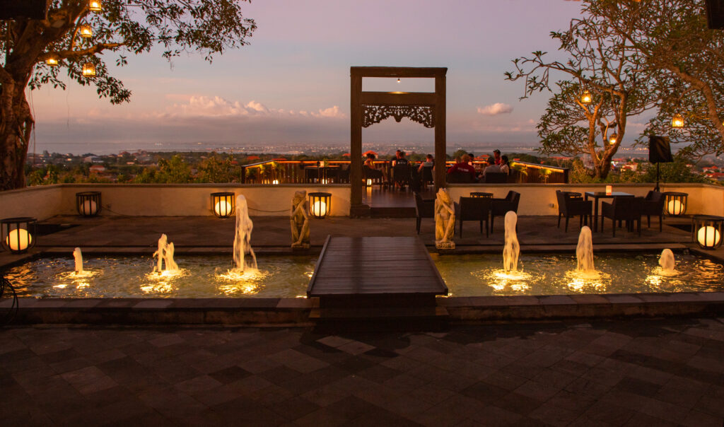 sunset in Bali